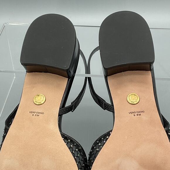 NEW Veronica Beard Women’s Cecile Slingback Flats Black Size 9.5M - Picture 9 of 10